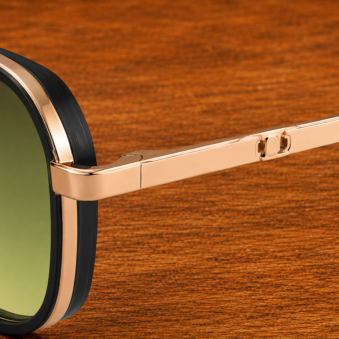 Geometric Frame Sunglasses