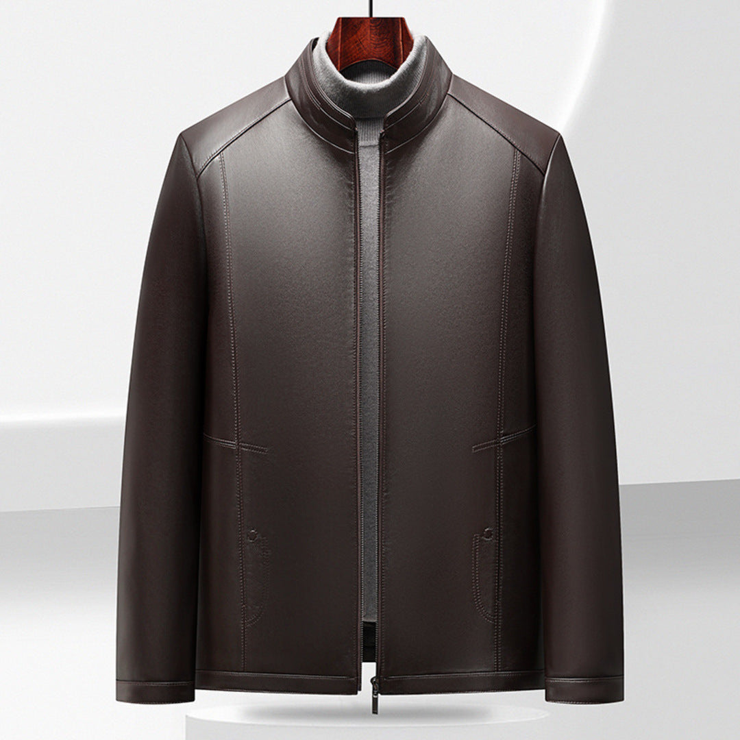 REFINED ICONIC LEATHER JACKET