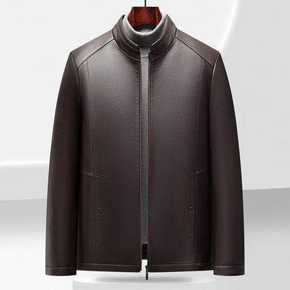 REFINED ICONIC LEATHER JACKET