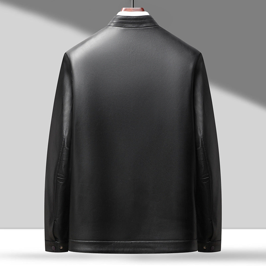 REFINED ICONIC LEATHER JACKET