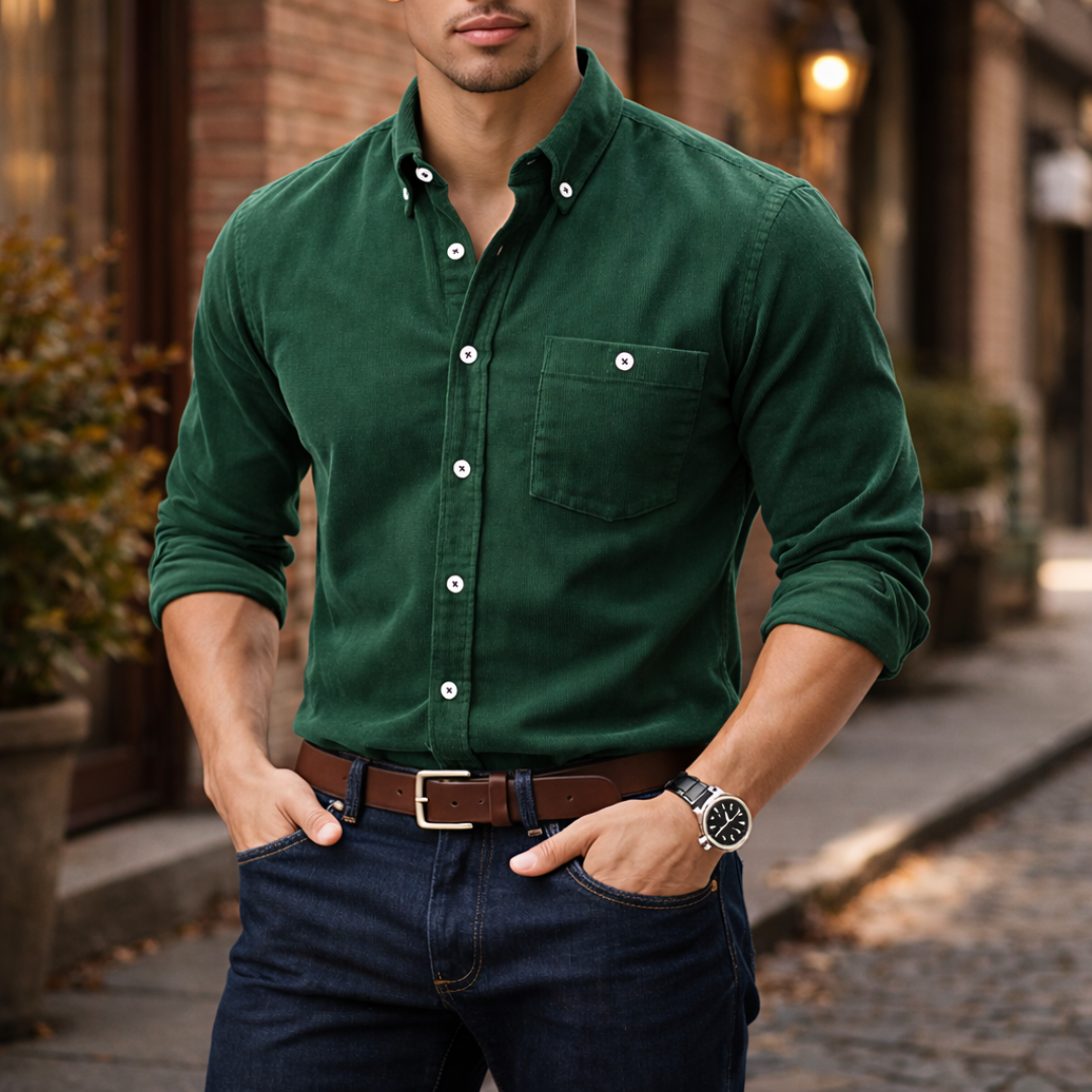 Manly Corduroy Shirt