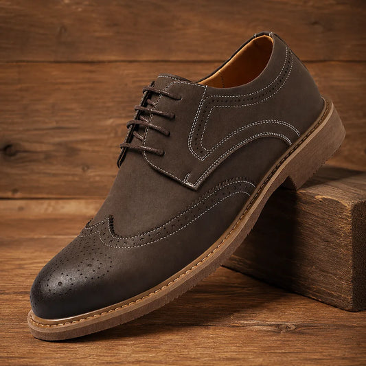 Elegant Brogue Dress Shoes