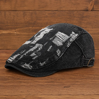 Everyday Denim Flat Cap