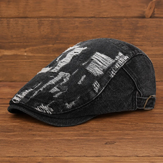 Everyday Denim Flat Cap