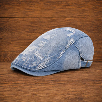 Everyday Denim Flat Cap