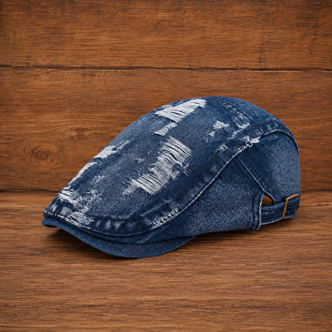 Everyday Denim Flat Cap