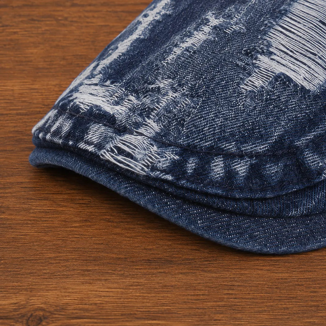 Everyday Denim Flat Cap