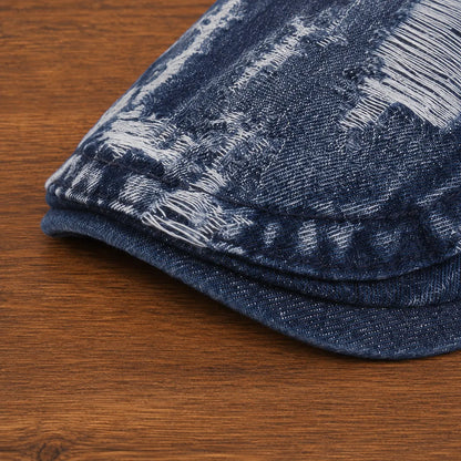 Everyday Denim Flat Cap