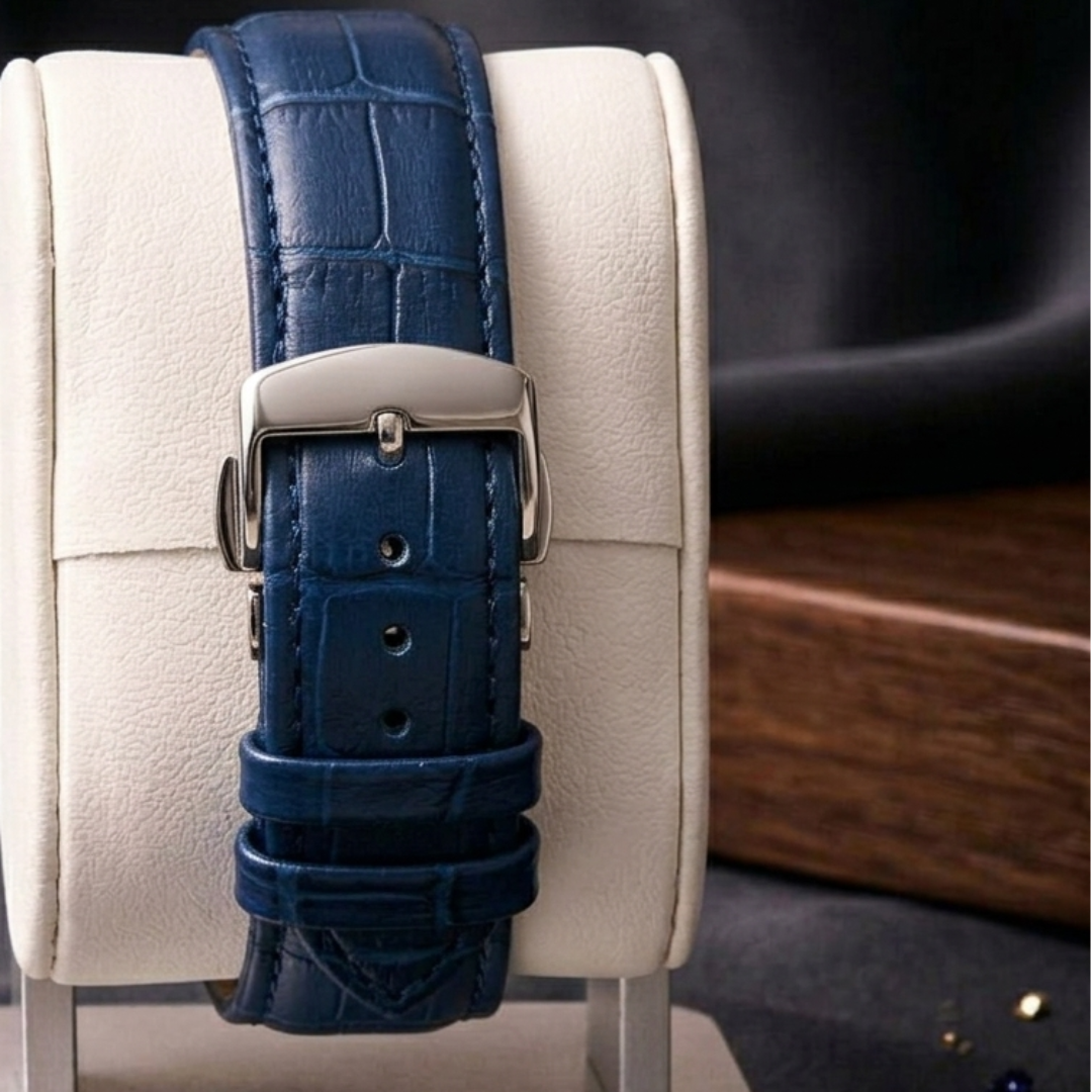 Chrono Leather Watch