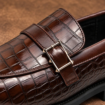 Glossy Slip-On Loafers
