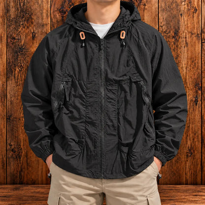 Hooded Lightweight Jacket