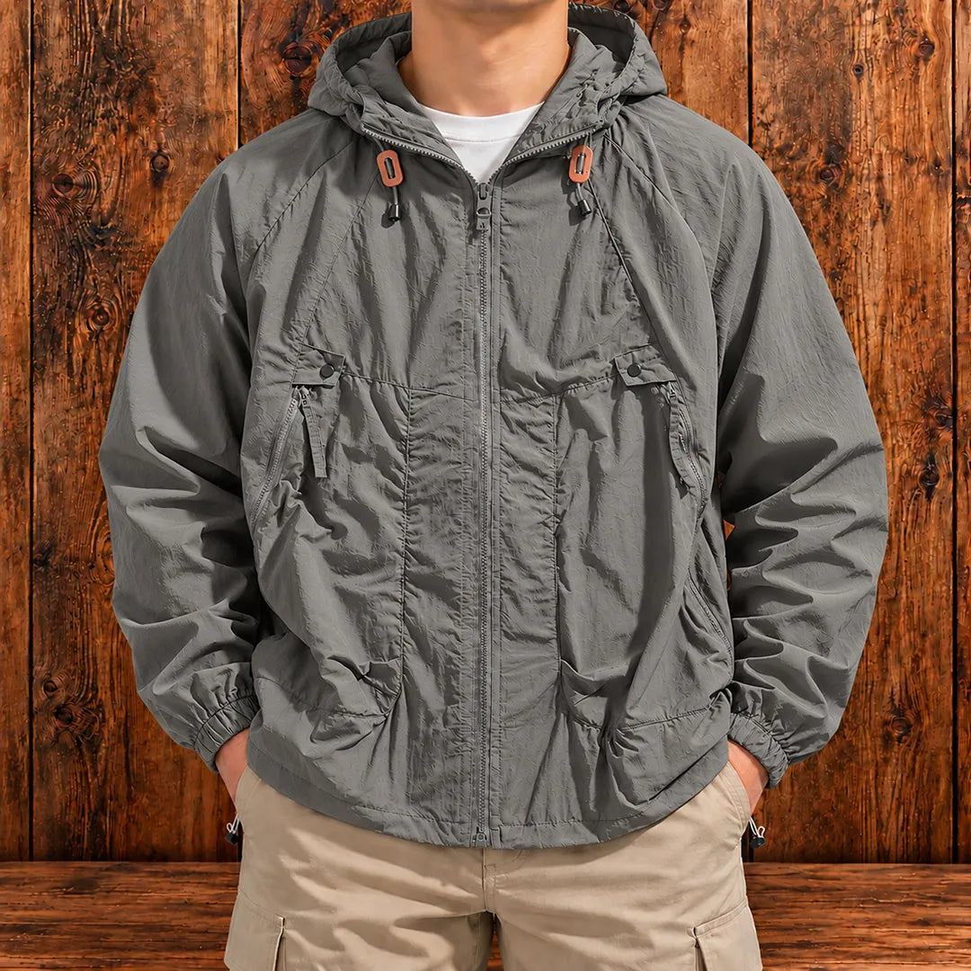 Hooded Lightweight Jacket