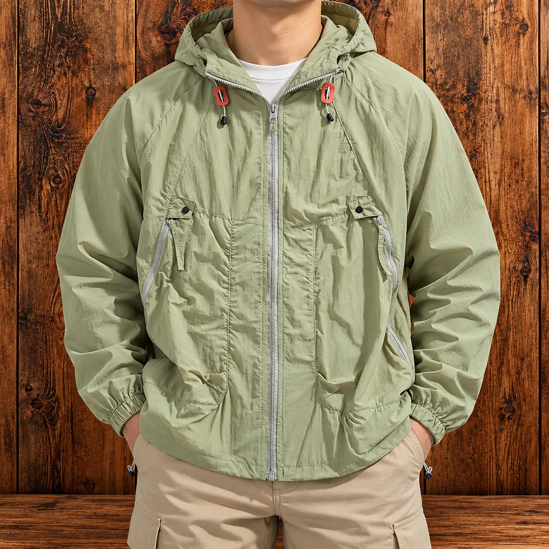 Hooded Lightweight Jacket