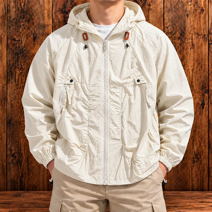 Hooded Lightweight Jacket
