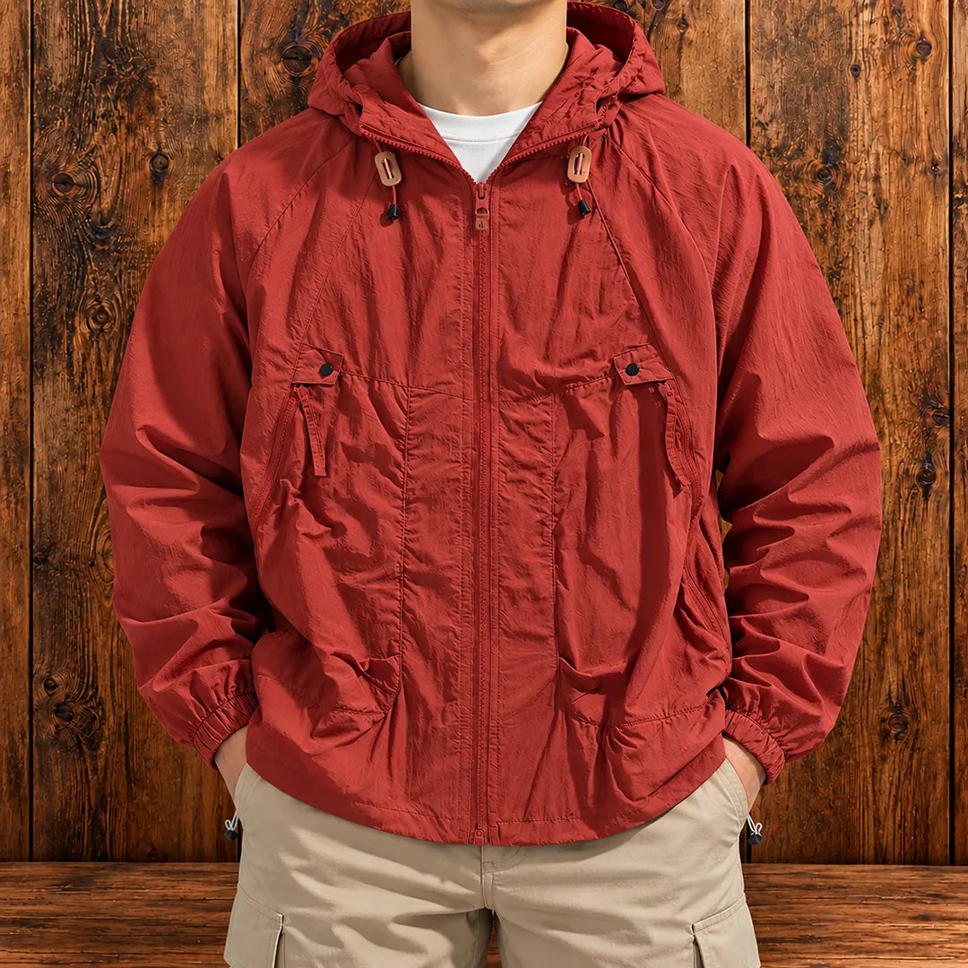 Hooded Lightweight Jacket