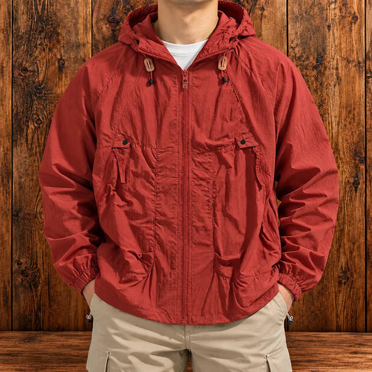 Hooded Lightweight Jacket