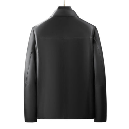 EXECUTIVE SLEEK LEATHER JACKET