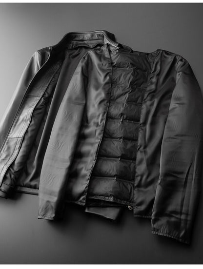 EXECUTIVE SLEEK LEATHER JACKET
