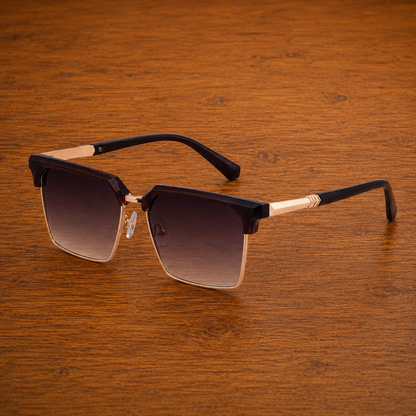 Modern Geometric Square Sunglasses