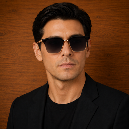 Modern Geometric Square Sunglasses