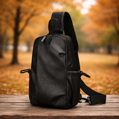 Retro Leather Sling Bag