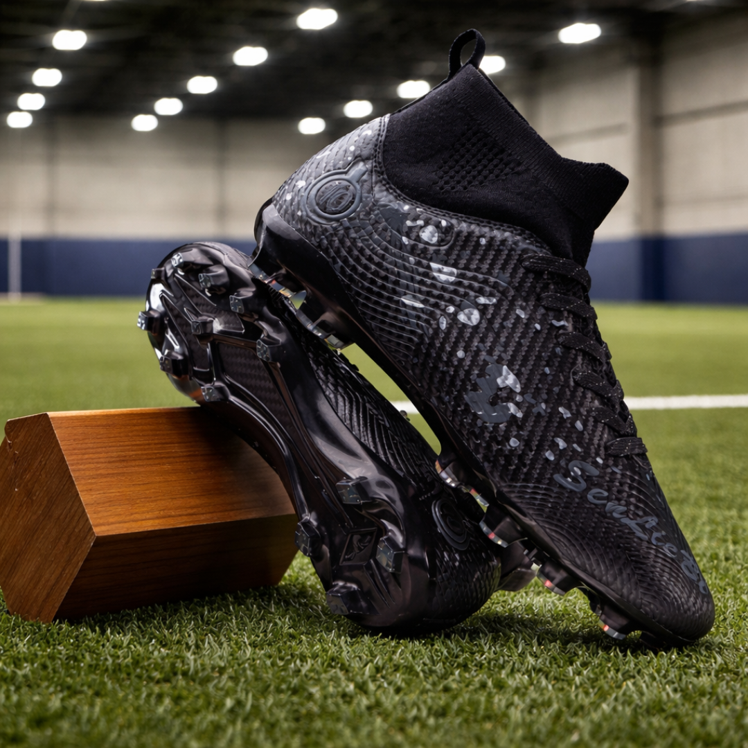 High-Top Soccer Shoes