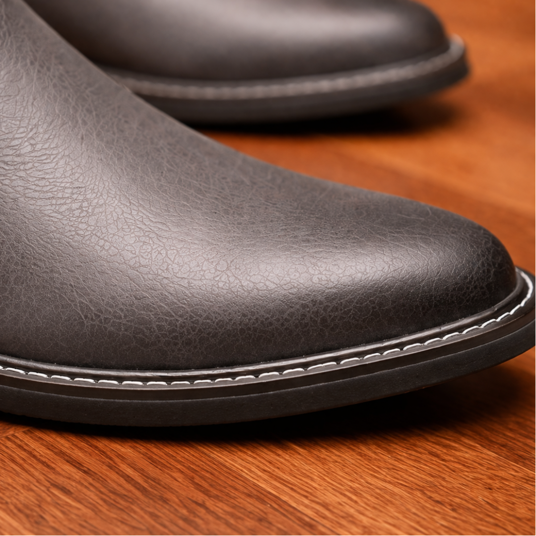 Classic Chelsea Leather Boots