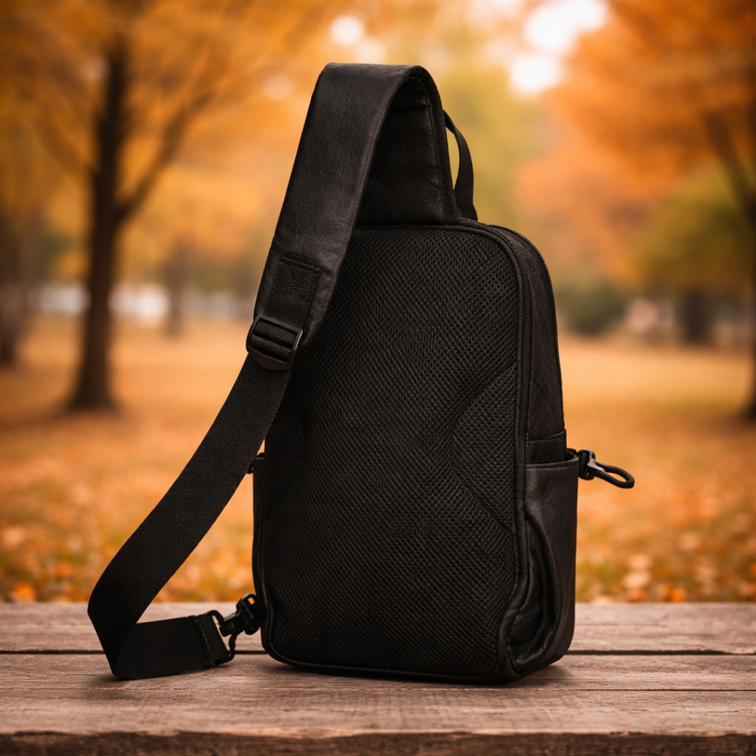 Retro Leather Sling Bag
