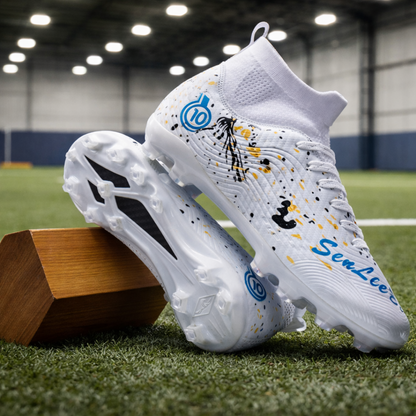 High-Top Soccer Shoes