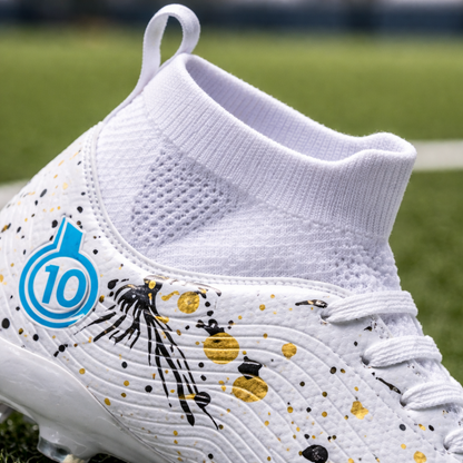 High-Top Soccer Shoes