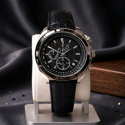 Chrono Leather Watch