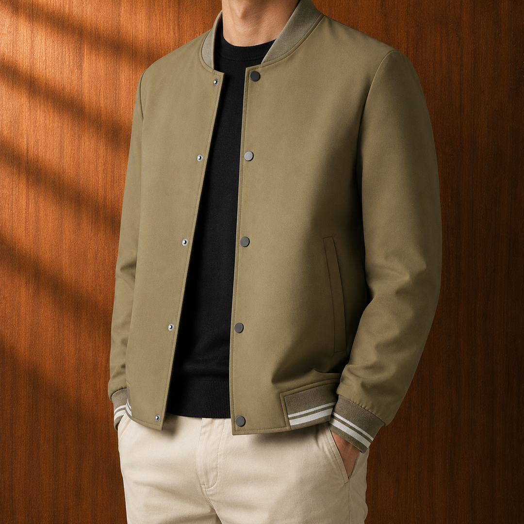 Elegant Casual Bomber Jacket