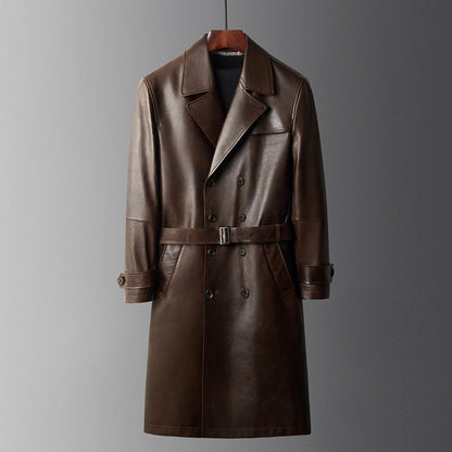 IMPERIAL COWHIDE TRENCH COAT