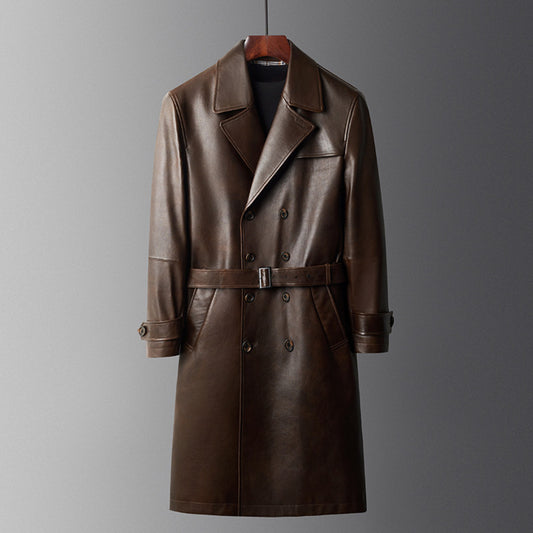 IMPERIAL COWHIDE TRENCH COAT