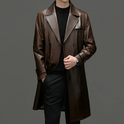 IMPERIAL COWHIDE TRENCH COAT