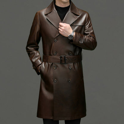 IMPERIAL COWHIDE TRENCH COAT