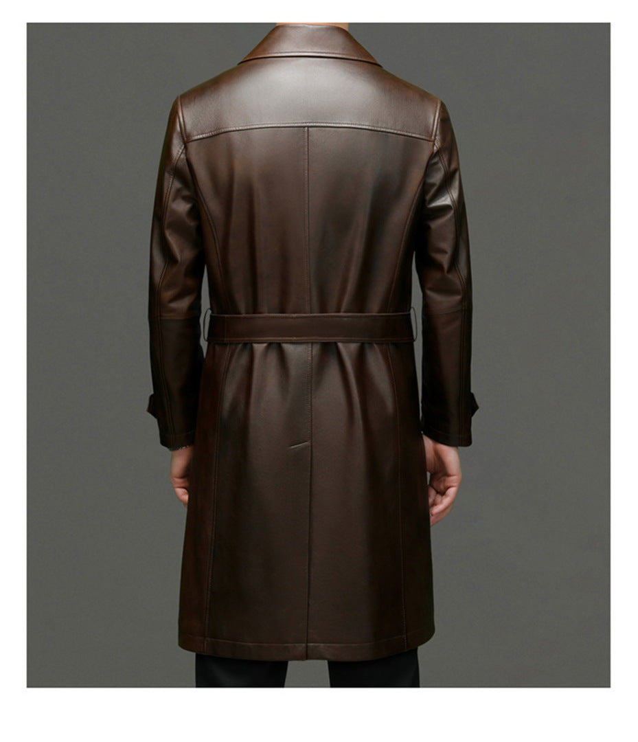 IMPERIAL COWHIDE TRENCH COAT