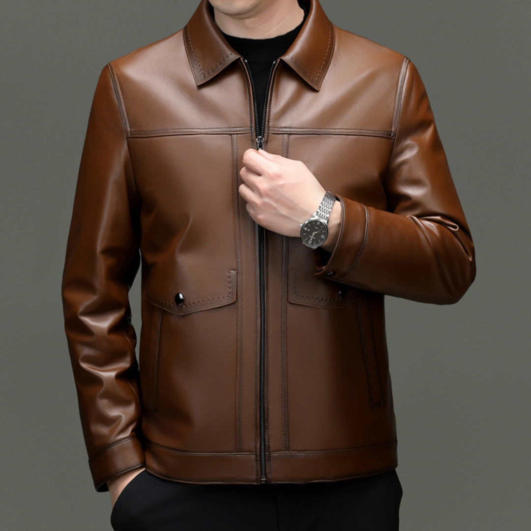 VANGUARD PRESTIGE LEATHER JACKET