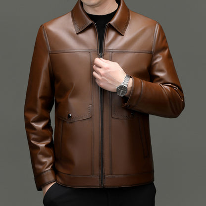 VANGUARD PRESTIGE LEATHER JACKET