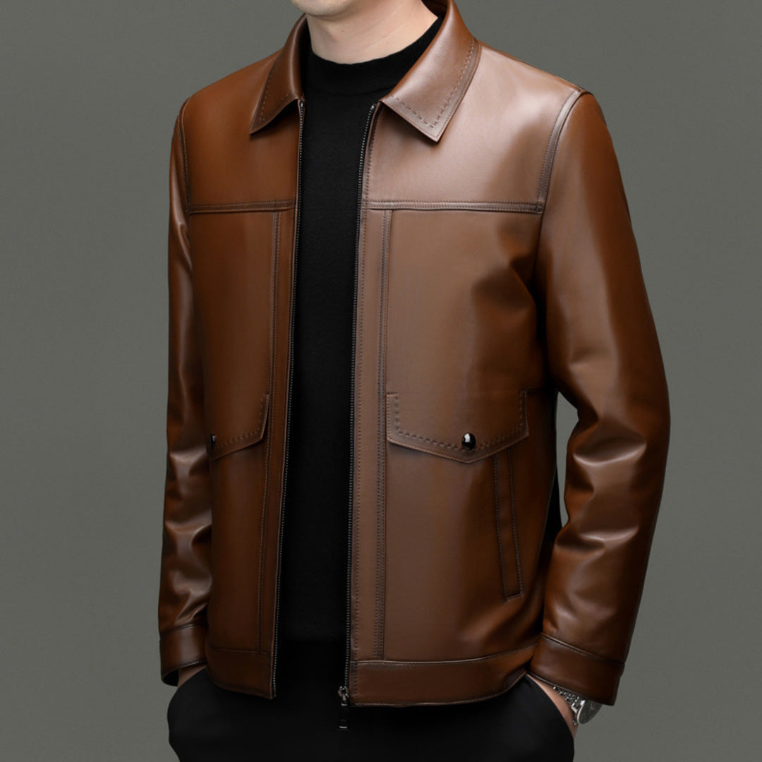 VANGUARD PRESTIGE LEATHER JACKET