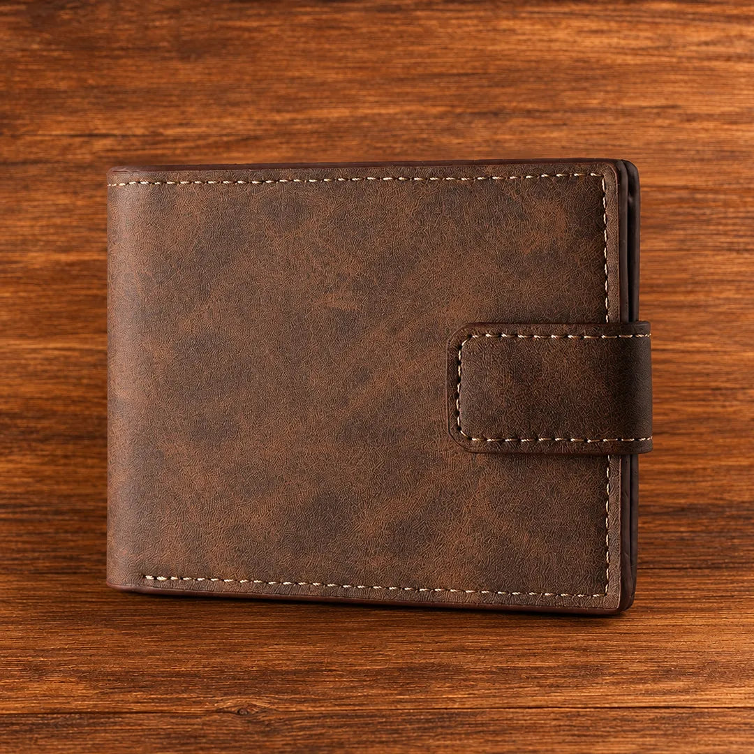 Leather Folding Wallet