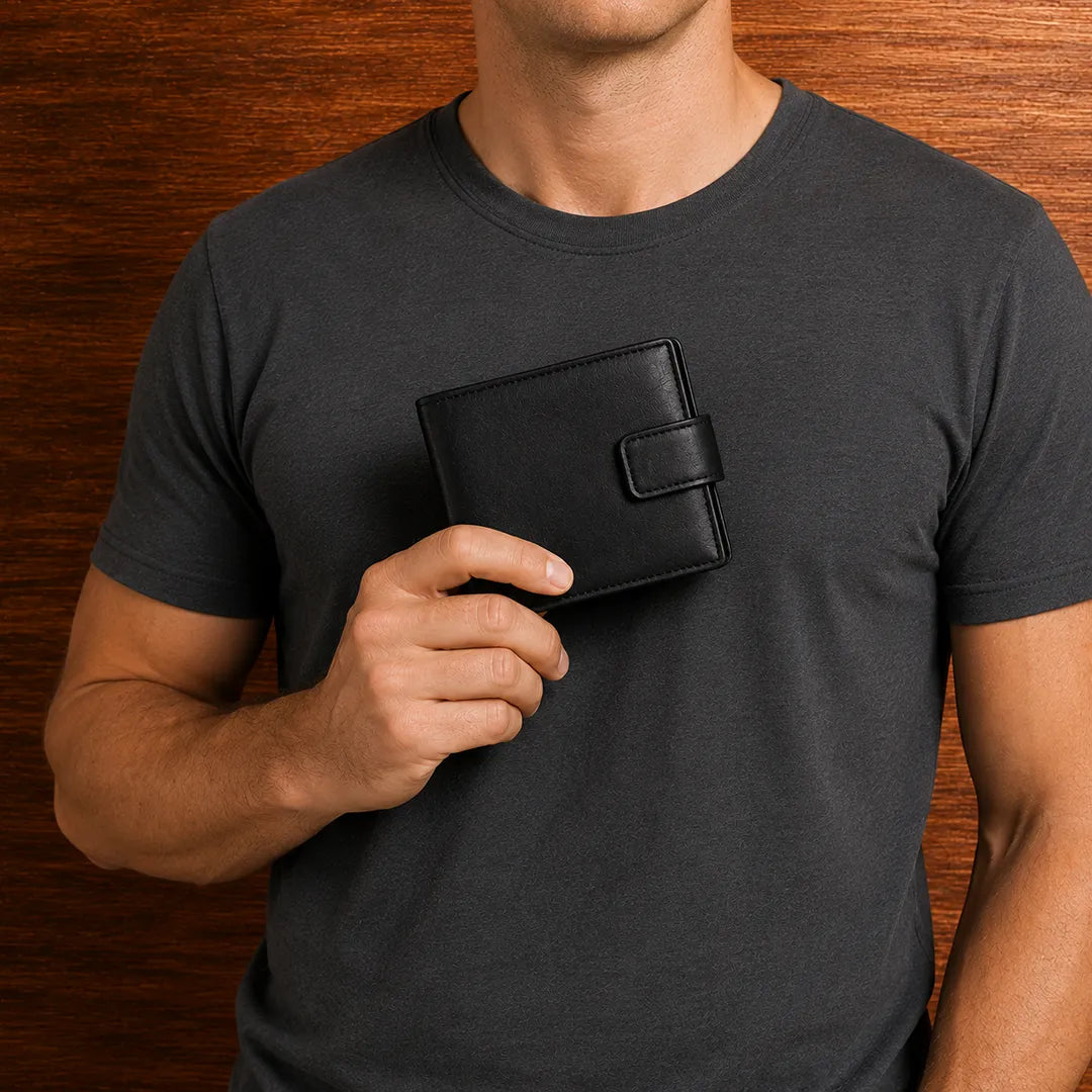 Leather Folding Wallet