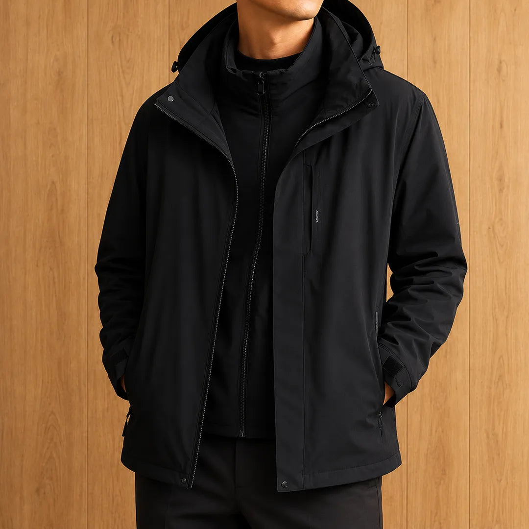Lightweight Hooded Shell Jacket