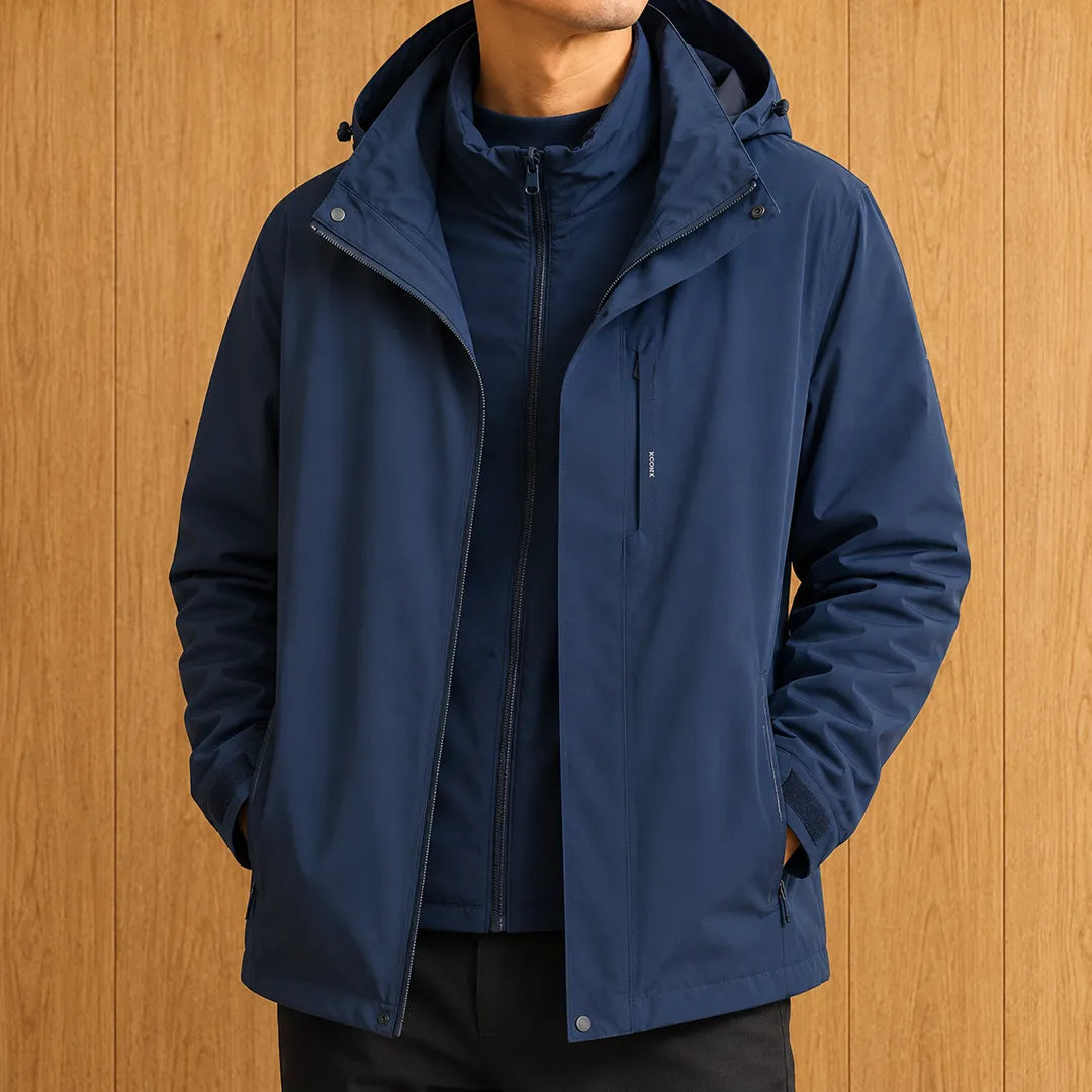 Lightweight Hooded Shell Jacket