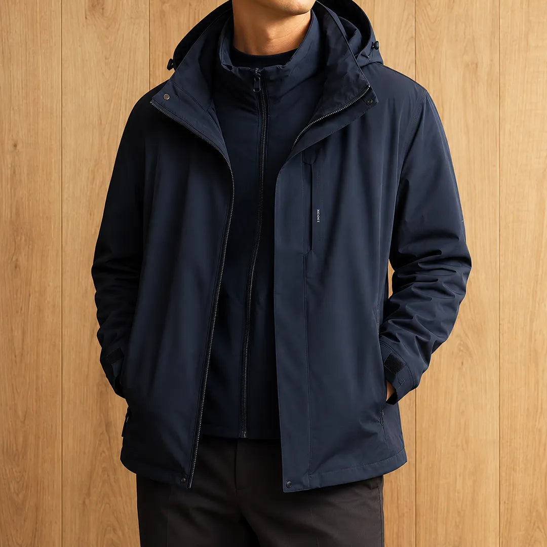 Lightweight Hooded Shell Jacket