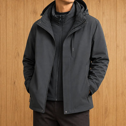 Lightweight Hooded Shell Jacket
