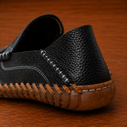 Luxury Handstitched Leather Loafers