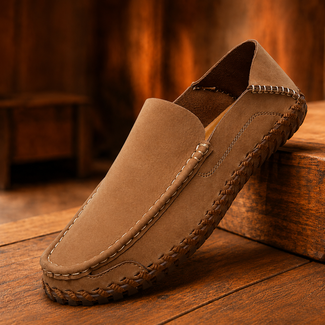 Luxury Handstitched Leather Loafers