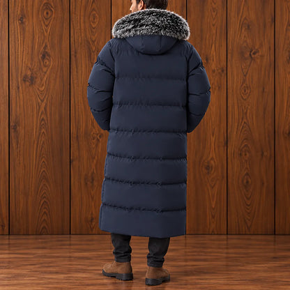 Long Fur Hood Coat