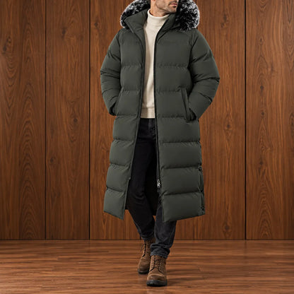 Long Fur Hood Coat